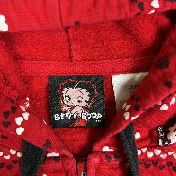 Y2K Betty Boop Zip Up Hoodie - Picture 3 of 5